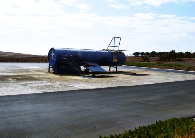 Actuaciones para legalización de instalaciones eléctricas en depuradora sur y maqueta para simulacros de incendio del SEI. Aeropuerto de Gran Canaria, España