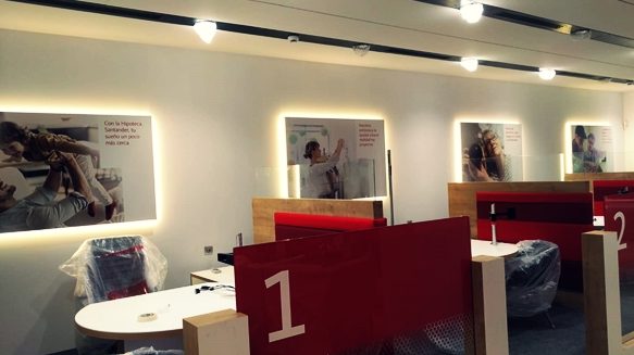 Instalación eléctrica oficina bancaria Santander Icod de los Vinos. Icod de los Vinos, Tenerife, España