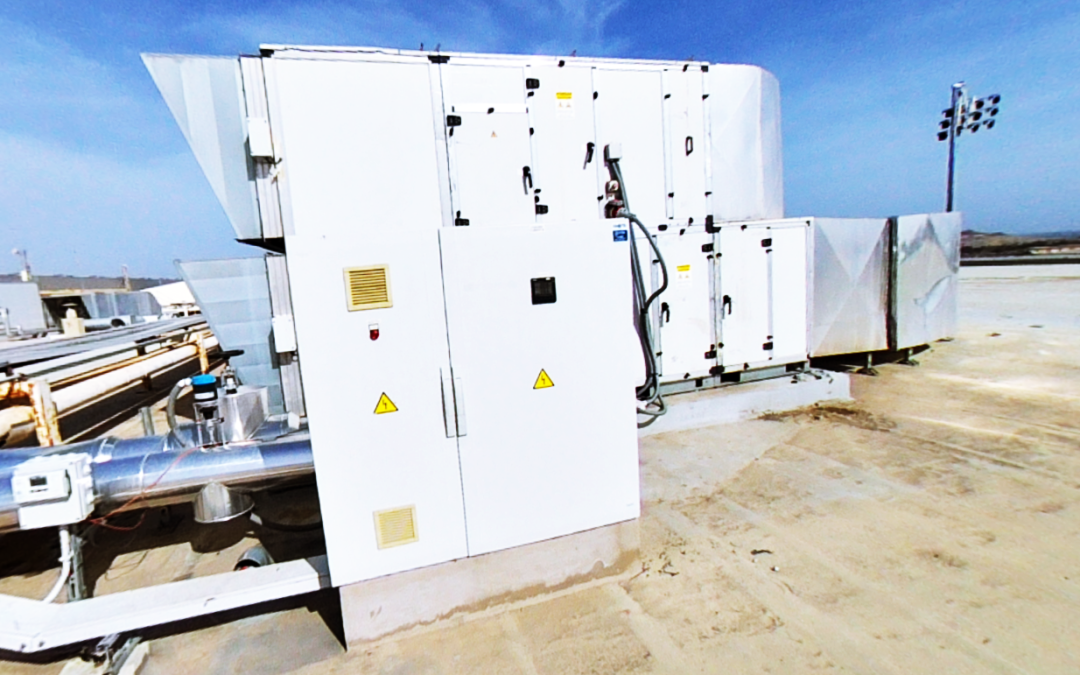 Instalación de climatización Sala VIP. Aeropuerto de Gran Canaria, España