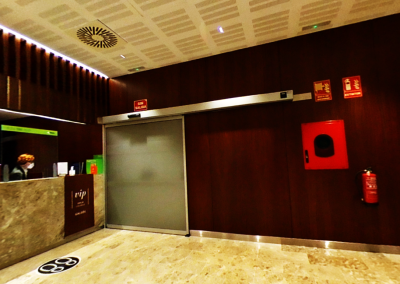 Instalación de protección contra incendios Sala VIP. Aeropuerto de Gran Canaria, España