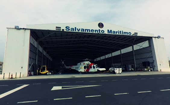 Instalación eléctrica BT Hangar para Salvamento Marítimo. Aeropuerto de Gran Canaria, España