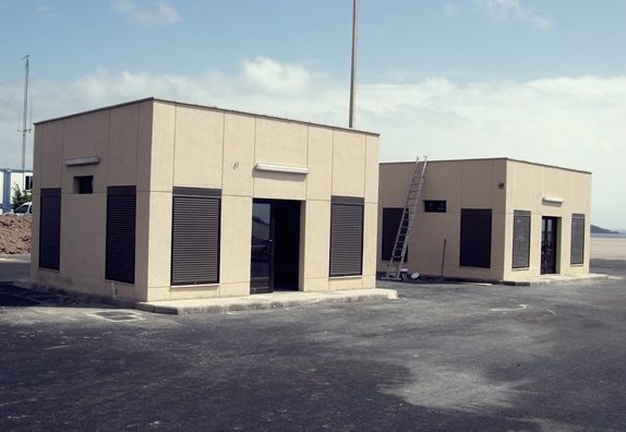 Instalación eléctrica HUB de inspección de equipajes. Aeropuerto de Gran Canaria, España