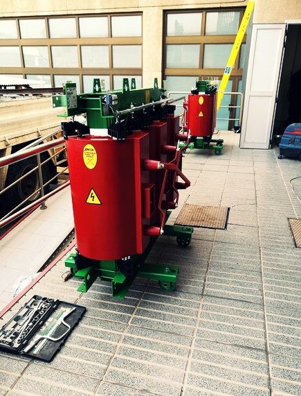 Ampliación de potencia en CT21. Torre de control. Aeropuerto de Gran Canaria, España