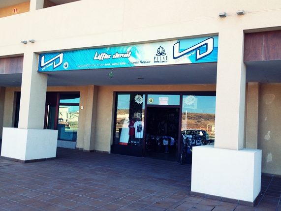 Proyecto de actividad tienda de surf. Avenida Juan Carlos I, La Oliva (Corralejo), Fuerteventura, España