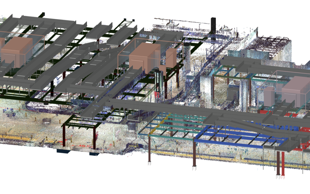 Estructura para instalaciones de adaptación SIEB a nuevas EDS estándar 3 en el Patio 1 HF13. Aeropuerto de Gran Canaria, España