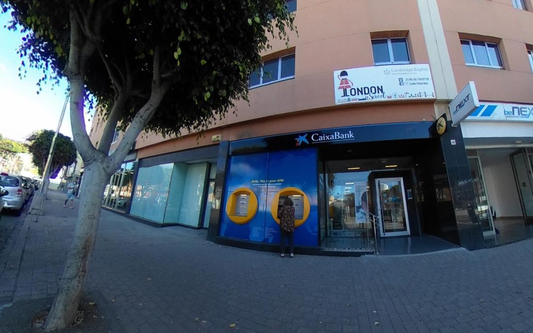 Regularización de instalación eléctrica
  oficina bancaria Caixabank 5784 ARNAO. Gran Canaria