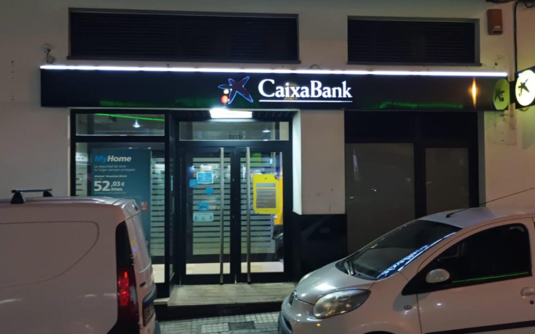 Regularización de instalación eléctrica
  oficina bancaria Caixabank 6985 ARMEÑIME. Tenerife
