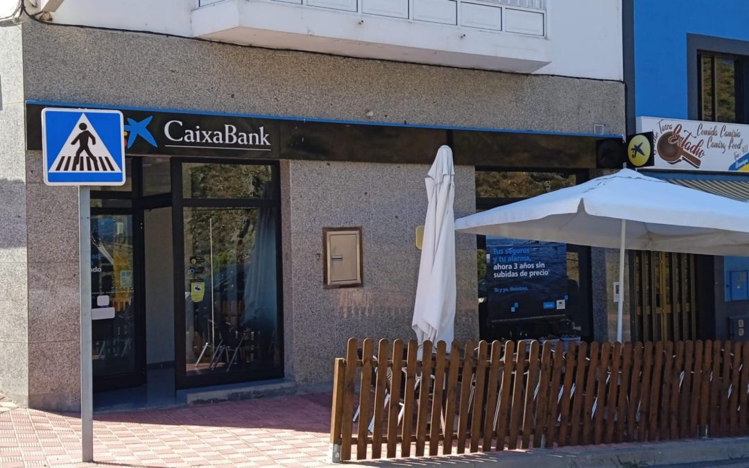 Regularización de instalación eléctrica
  oficina bancaria Caixabank 6754 HERMIGUA. La Gomera