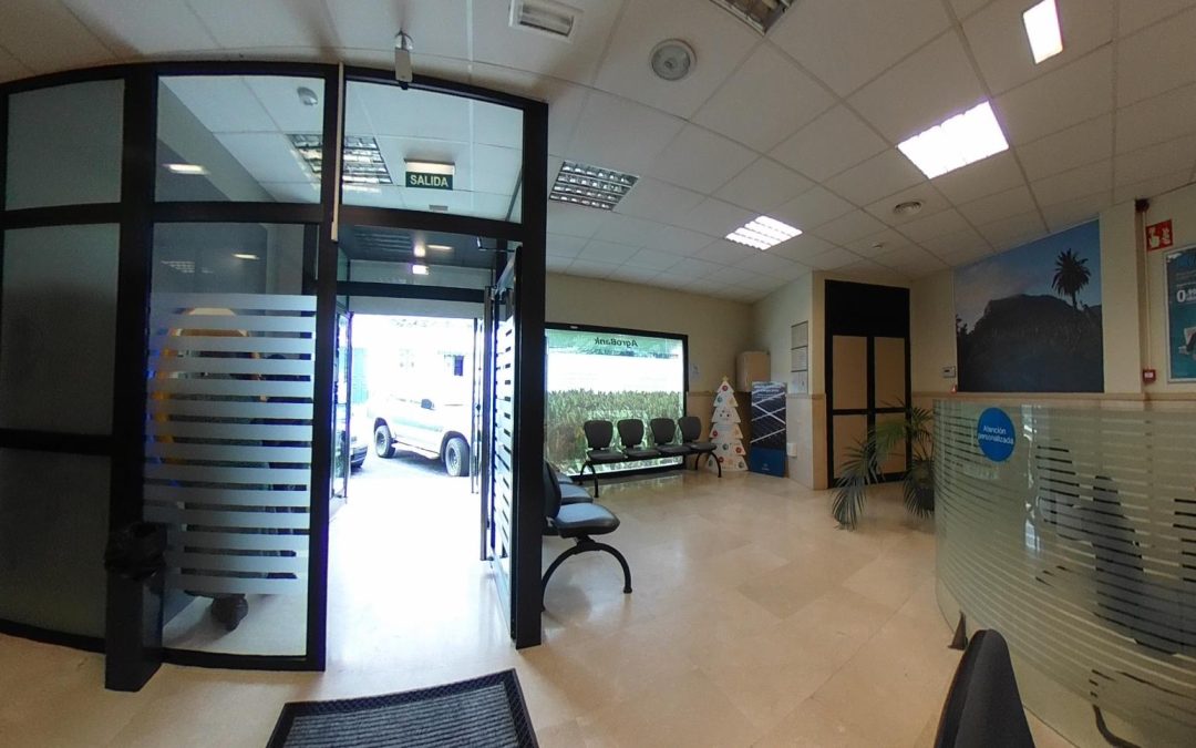 Regularización de instalación eléctrica
  oficina bancaria Caixabank 7106 MAZO. La Palma