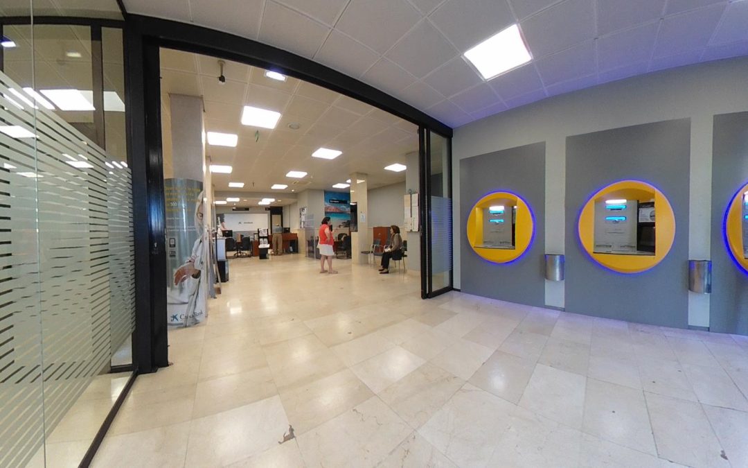 Regularización de instalación eléctrica
  oficina bancaria Caixabank 7109 EL PASO. La Palma