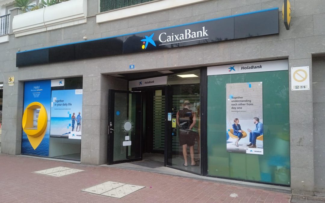 Regularización de instalación eléctrica
  oficina bancaria Caixabank 3825 PUERTO DE MOGAN. Gran Canaria