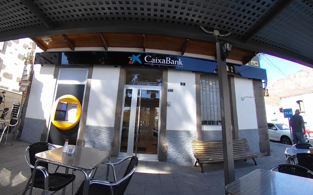 Regularización de instalación eléctrica
  oficina bancaria Caixabank 5961 TUNTE . Gran Canaria