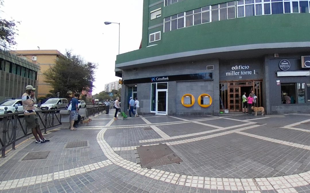 Regularización de instalación eléctrica
  oficina bancaria Caixabank 4216 MILLER BAJO. Gran Canaria