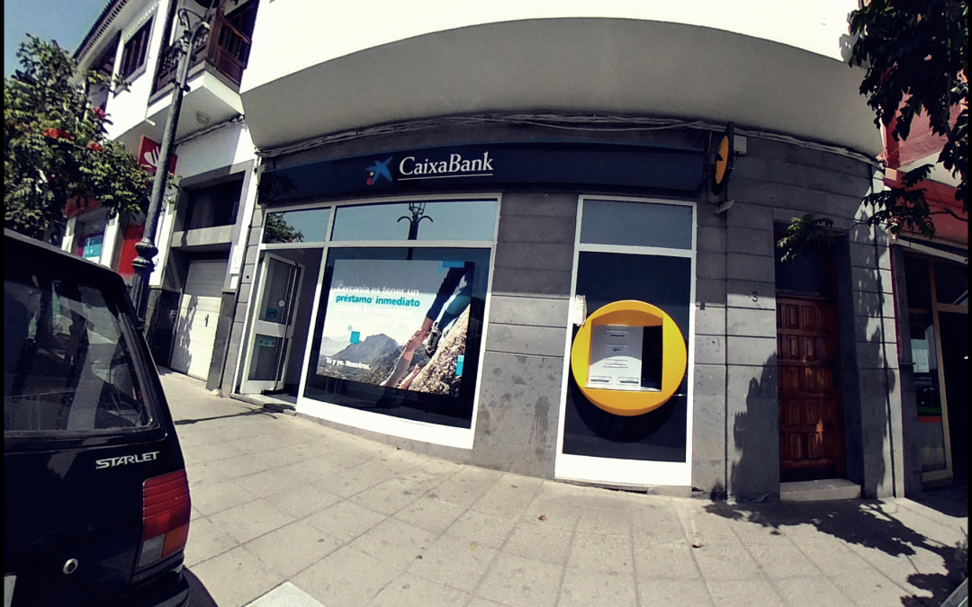 Regularización de instalación eléctrica
  oficina bancaria Caixabank 8735 SANTA BRIGIDA. Gran Canaria