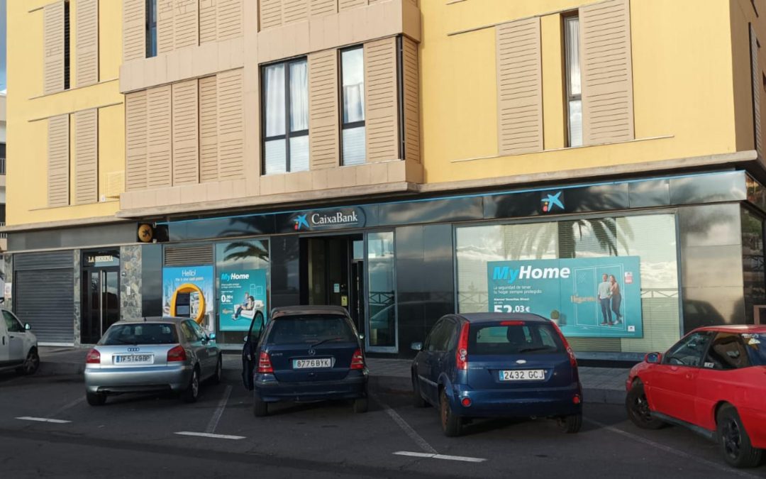Regularización de instalación eléctrica
  oficina bancaria Caixabank 6736 GUÍA DE ISORA. Tenerife