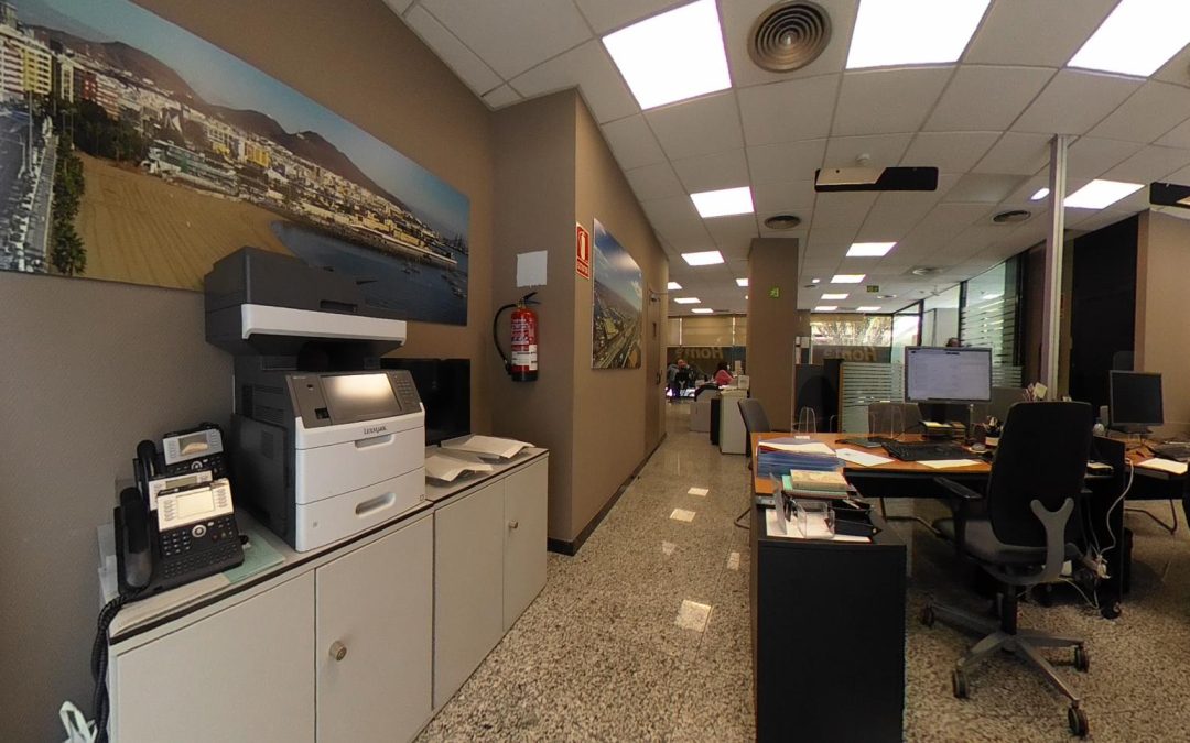 Regularización de instalación eléctrica
  oficina bancaria Caixabank 2253 MESA Y LOPEZ. Gran Canaria