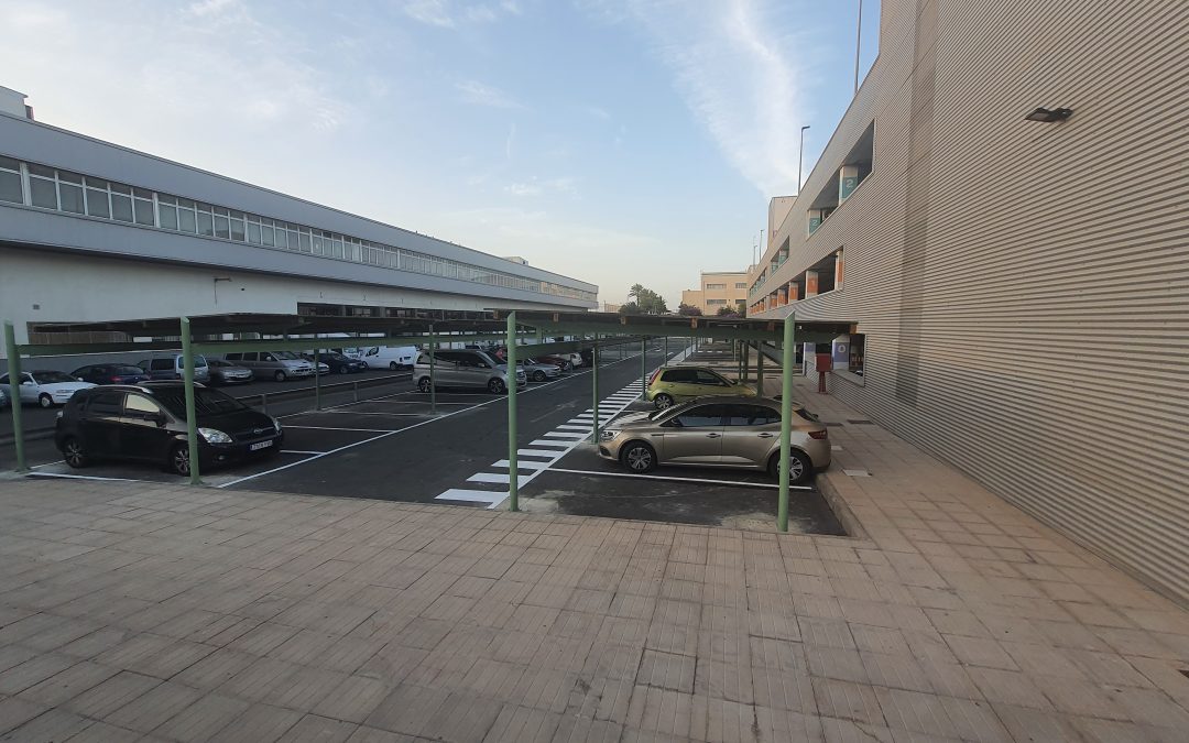 Modificación BT en parking P2 y alumbrado exterior. Aeropuerto de Gran Canaria, España