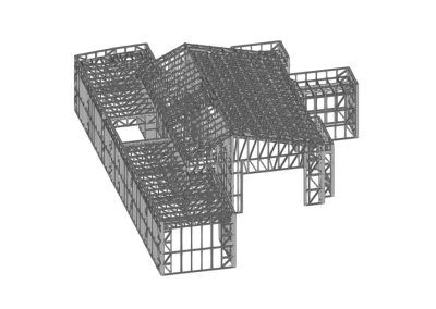 Estructura para vivienda unifamiliar con LSF (Steal Frame). Gáldar, Gran Canaria, España