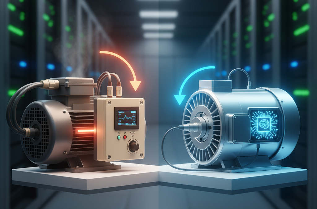 ⚡ AC vs. EC: La Batalla por la Eficiencia en Motores Eléctricos ⚡