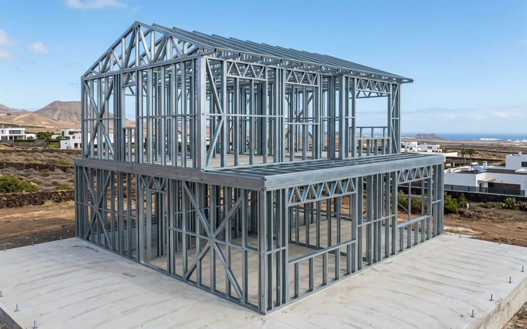 Gastos de Autopromoción en Light Steel Frame (LSF) en Canarias: Estructura de Costes, Ratios por m² y Desviaciones de Obra